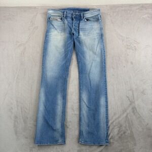 Vintage‎ Diesel Regular Slim Straight Safado Jeans Blue ORZ26 Men 34x32 Stretch